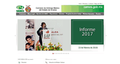 Desktop Screenshot of cames.gob.mx